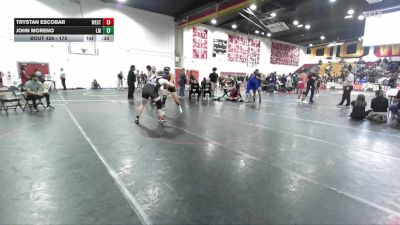 175 lbs Cons. Round 2 - Trystan Escobar, Western vs John Moreno, La Mirada