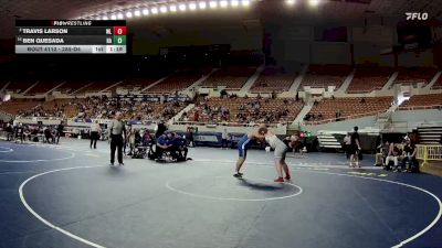 285-D4 Champ. Round 1 - Ben Quesada, Hayden High School vs Travis Larson, Willcox High School