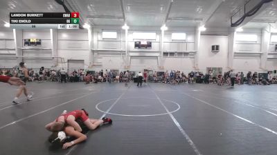 96 lbs Round 6 (8 Team) - Landon Burkett, Contenders WA Blue vs Tiki Enold, Ohio Gold