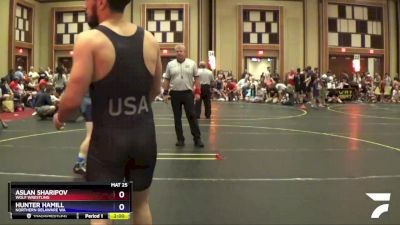 145-165 lbs Round 1 - Hunter Hamill, Northern Delaware WA vs Aslan Sharipov, Wolf Wrestling