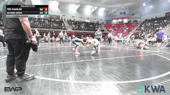 85 lbs Consolation - Tre Hausler, Raw Wrestling Club vs Jayden Ortiz, Coweta Tiger Wrestling