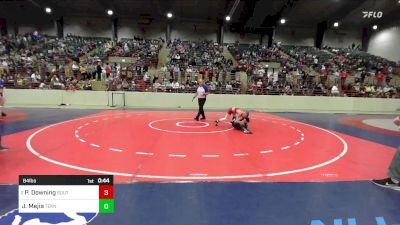 84 lbs Quarterfinal - Paxton Downing, South Paulding Junior Spartans Wrestling Club vs Joseph Mejia, Teknique Wrestling