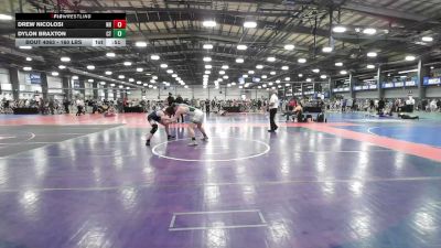160 lbs Consi Of 64 #1 - Drew Nicolosi, NH vs Dylon Braxton, CT