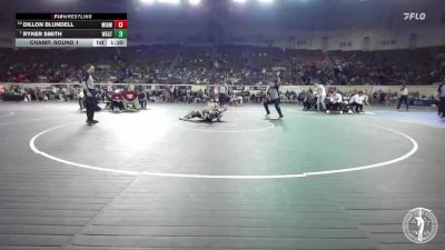 B4A-165 lbs Champ. Round 1 - Ryker Smith, Weatherford vs Dillon Blundell, Miami