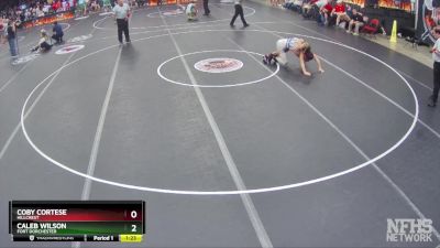 5A 120 lbs Cons. Round 1 - Caleb Wilson, Fort Dorchester vs Coby Cortese, Hillcrest