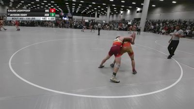 138 lbs Champ. Rd Of 128 - Caleb Lightfoot, Dubuque Wrestling Club vs Jaydon Eddy, Jackson High School Wrestling