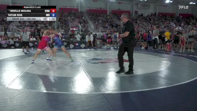 150-165 lbs Champ. Round 2 - Brielle Molina, Unity Youth Wrestling Club vs Tatum Roe, Ragnarok Wrestling Club