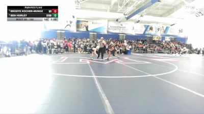 150 lbs Champ. Round 1 - Brodye Kocher-Munoz, Washburn Rural vs Ben Hurley, Blue Valley Northwest