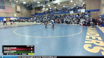 190lbs Quarterfinal - Baylie Conner, Mead (Girls) vs Kaiomi Morris, Hermiston (Girls)