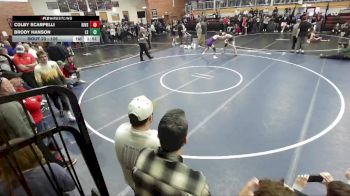 126 lbs Champ. Round 1 - Brody Hanson, Lake Stevens vs Colby Scarpelli, Riverside