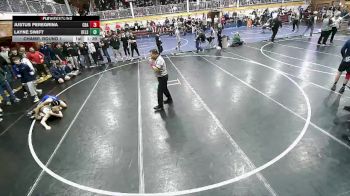 120 lbs Champ. Round 1 - Layne Swift, Kelso vs Justus Peregrina, Coeur D`Alene High School