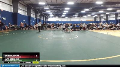 58 lbs Cons. Semi - Nathan Moore, St. Maries Wrestling Club vs Jace Gremling, Legacy Wrestling Academy