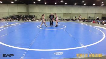 80 lbs Semifinal - Haven Pohlsander, Super Girls K-6 Red vs Katelee Cole, Super Girls K-6 Blue
