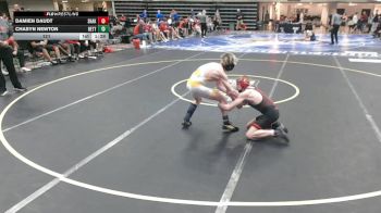 121 lbs Round 3 (4 Team) - Damien Daudt, Shakopee, MN vs Chasyn Newton, Bettendorf, IA