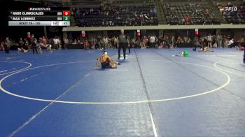 105 lbs Cons. Semi - Max Lorentz, Byron vs Kade Clinkscales, Farmington Wrestling Club