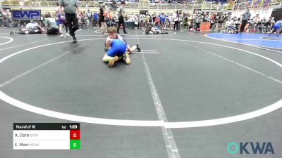 80 lbs Round Of 16 - Ames Dore, Standfast OKC vs Emmett Marr, Newkirk Takedown Club