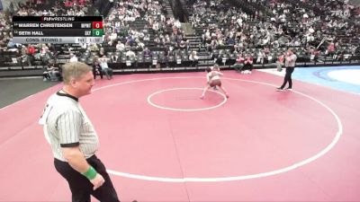 5A 126 lbs Cons. Round 2 - Warren Christensen, Maple Mountain vs Seth Hall, Skyline