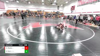 141 lbs Quarterfinal - Cayden Rooks, Indiana vs Donavan Parn, Missouri Valley