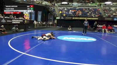 125 lbs Cons. Semi - Malik Asfour, Eastern vs Alex Diaz, NYU