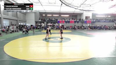 126 lbs Round Of 32 - Chloe Richter, Trumbull vs Kaylee Hernandez, Maloney