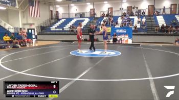 97 lbs 1st Place Match - Daniel Eubanks, Northern Michigan vs Eli Pannell, Dubuque RTC - International All-Stars