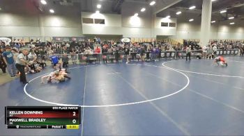 87 lbs 5th Place Match - Kellen Downing, MT vs Maxwell Bradley, OK
