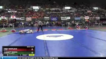 5th Place Match - Trey Whitlock, Butte vs Garrett Bosch, Glacier (Kalispell)