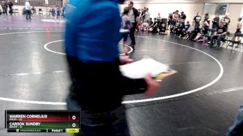 93 lbs Semis & 1st Wrestleback (8 Team) - Warren Cornelius, Foley vs Carson Sundby, BHVPP