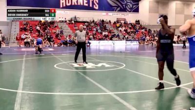 165 lbs Champ. Round 2 - Devin Sweeney, Washington & Lee vs Aidan Kammar, Shenandoah University