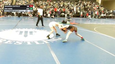 77-J lbs Consi Of 8 #1 - Brandon Costello, Vougar's Honors Wrestling vs Zak Horn, All I See Is Gold Academy