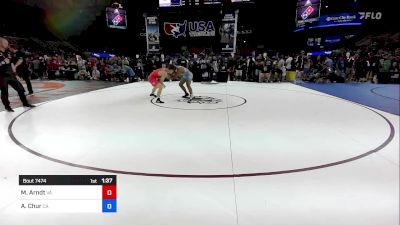 150 lbs Cons 32 #2 - Matthew Arndt, VA vs Aiden Chur, CA