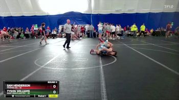 110 lbs Round 3 (8 Team) - Tyson Williams, Noke Wrestling RTC vs Sam Henderson, Phoenix WC