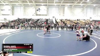 41 lbs Quarterfinal - Russell White, Pal-Mac You Wrestling vs Bowen Durgala, Club Not Listed