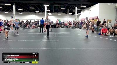 68 lbs Placement (4 Team) - Noah Arreola, Rough House vs Colt Chambers, Quest Wrestling
