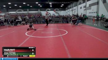 90 lbs Round 3 (8 Team) - Kaleb Pratt, Illinois Menace vs Ryan TOTTEN, Elite Ath Club DZ (IN)