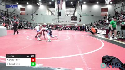 100 lbs Final - Michael Evans III, Tulsa Blue T Panthers vs Collin Randall, Keystone Kids Wrestling Club