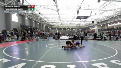 138 lbs Consi Of 8 #1 - Samson Ditman, Amity vs Christopher Smith, Westhill