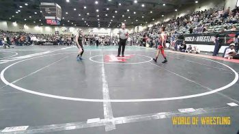 85 lbs Round Of 16 - Ricky Almaguer, Victory Wrestling-Central WA vs Dalton Key, Klamath Basin Warriors