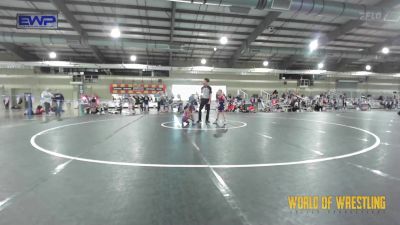 57 lbs Consi Of 8 #1 - Heidi Crowsey, Ranger 47 Wrestling Club vs Nyla Kitchens, Deadshot