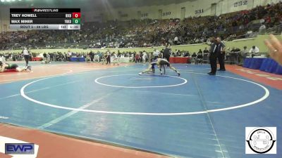 88 lbs Round Of 64 - Trey Howell, Bixby vs Max Miner, Yukon