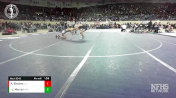 3A-126 lbs Quarterfinal - Jaxson Murray, MARLOW vs Aaron Blevins, SALINA