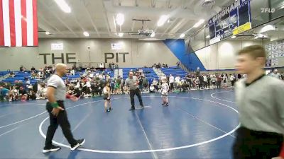 66 lbs Cons. Semi - McCoy Knight, Sanderson Wrestling Academy vs Maui Takemoto, Team Pride Academy
