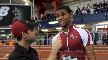 Najee Glass 500m National HS Record 2011 NB Games