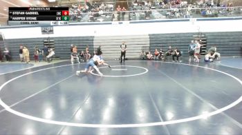 132 lbs Cons. Semi - Harper Stone, Southern Idaho Training Center vs Stefan Gabriel, Lakeland Wrestling Club