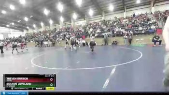 129 lbs Cons. Round 6 - Treven Burton, Union vs Boston Loveland, Syracuse