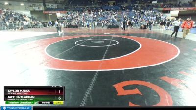 106 lbs Champ. Round 2 - Jace Linthakhan, Ilwaco Youth Wrestling vs Taylor Mauss, Spokane Wrestling