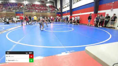 150 lbs Consi Of 4 - Muan Pi, Jenks High School vs Thomas Bennett, Holland Hall