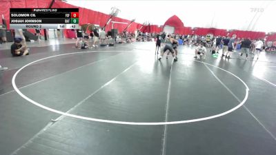 218-227 lbs Round 2 - Solomon Cil, Franklin Central Flashes vs Josiah Johnson, Batavia