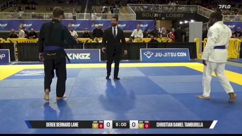 Christian Daniel Tamburilla vs Derek Bernard Lane 2026 Pan Jiu Jitsu IBJJF Championship