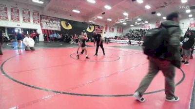 100 lbs Champ. Round 1 - Stephanie Martinez, Highland (Bakersfield) vs Sofia McNeal, Canyon